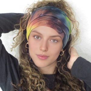 Diadema absorbente de sudor de moda para deportes al aire libre y fitness